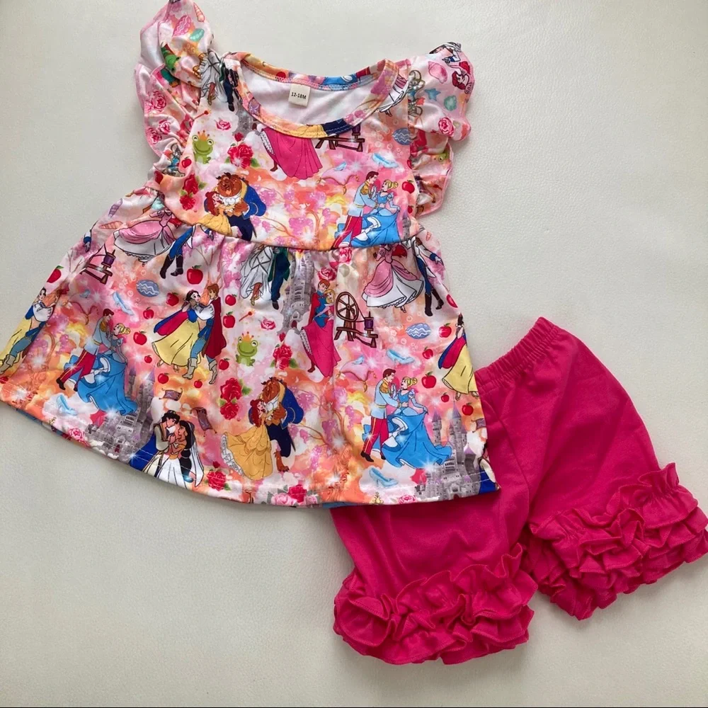 Princess Belle Jasmine Aurora Cinderella Outfit